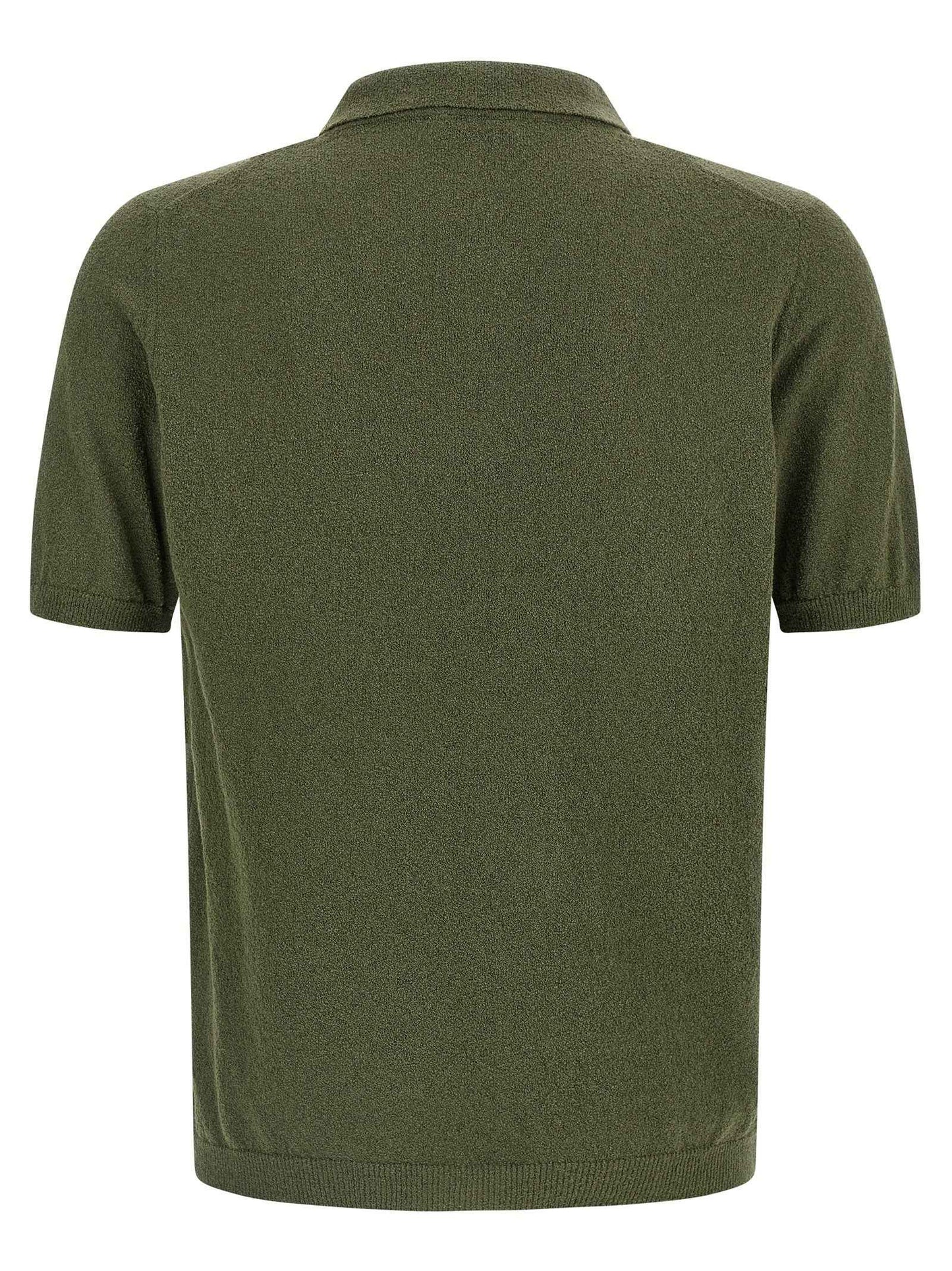 Bicolor Cotton Polo Shirt