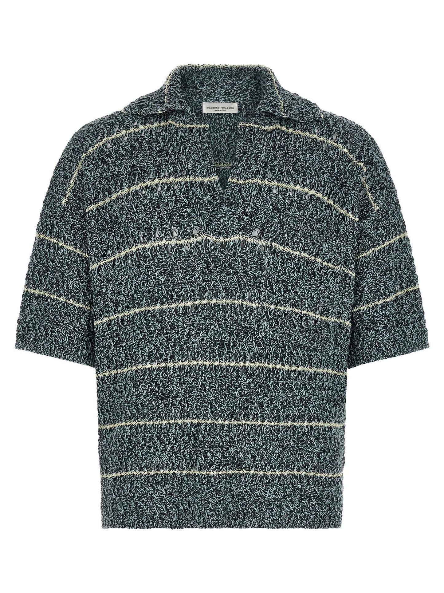 Multicolor Cotton Polo Shirt
