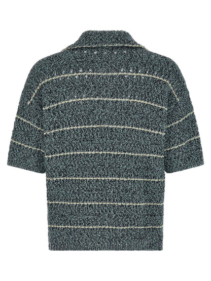 Multicolor Cotton Polo Shirt