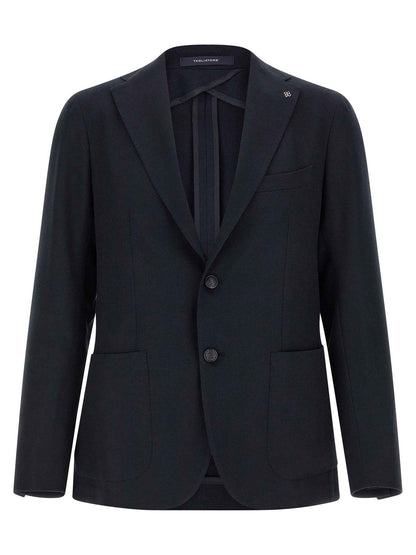 Blue Cotton Blazer