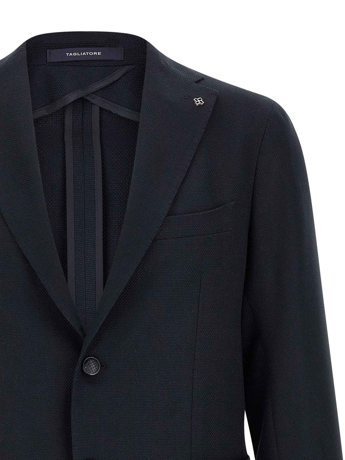 Blue Cotton Blazer