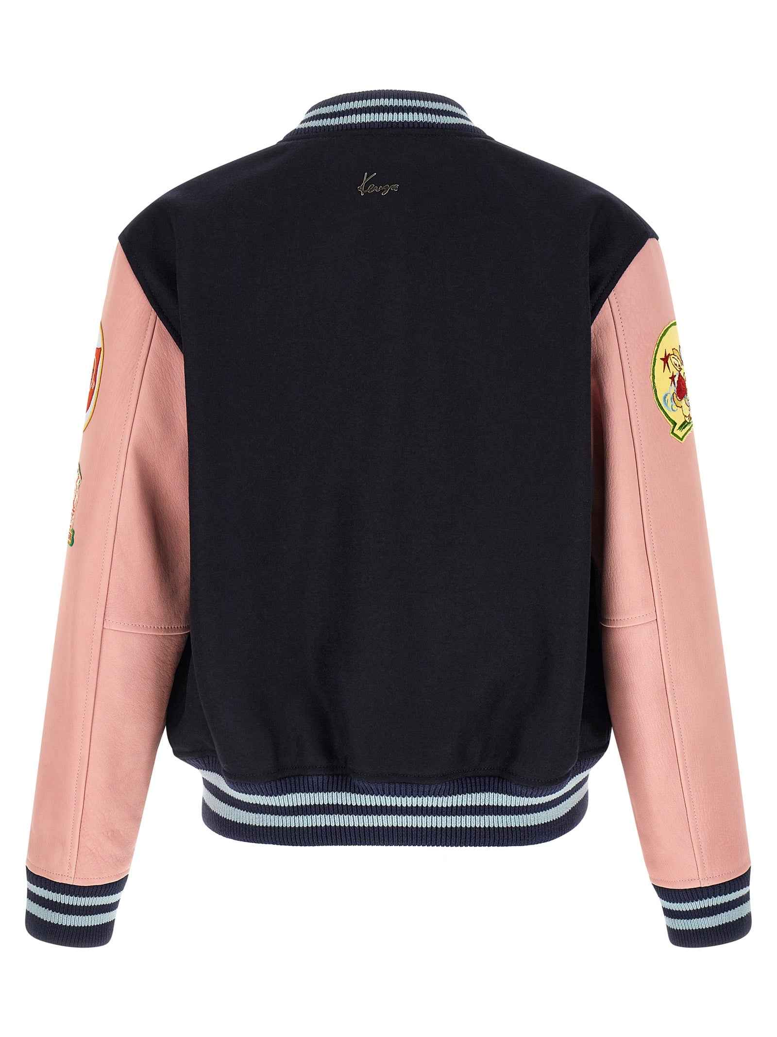 Multicolor Wool Bomber