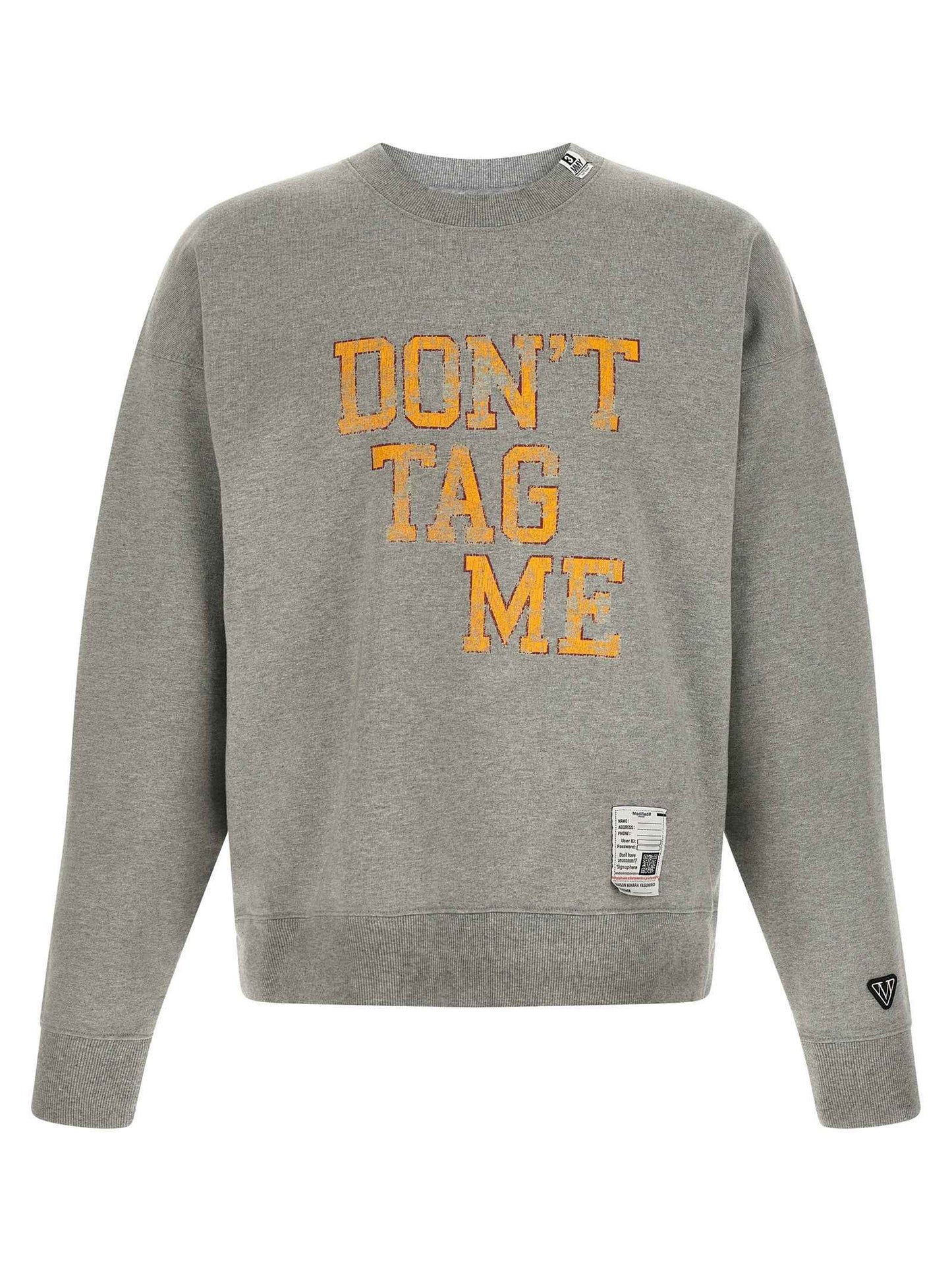 Gray Cotton Sweatshirt