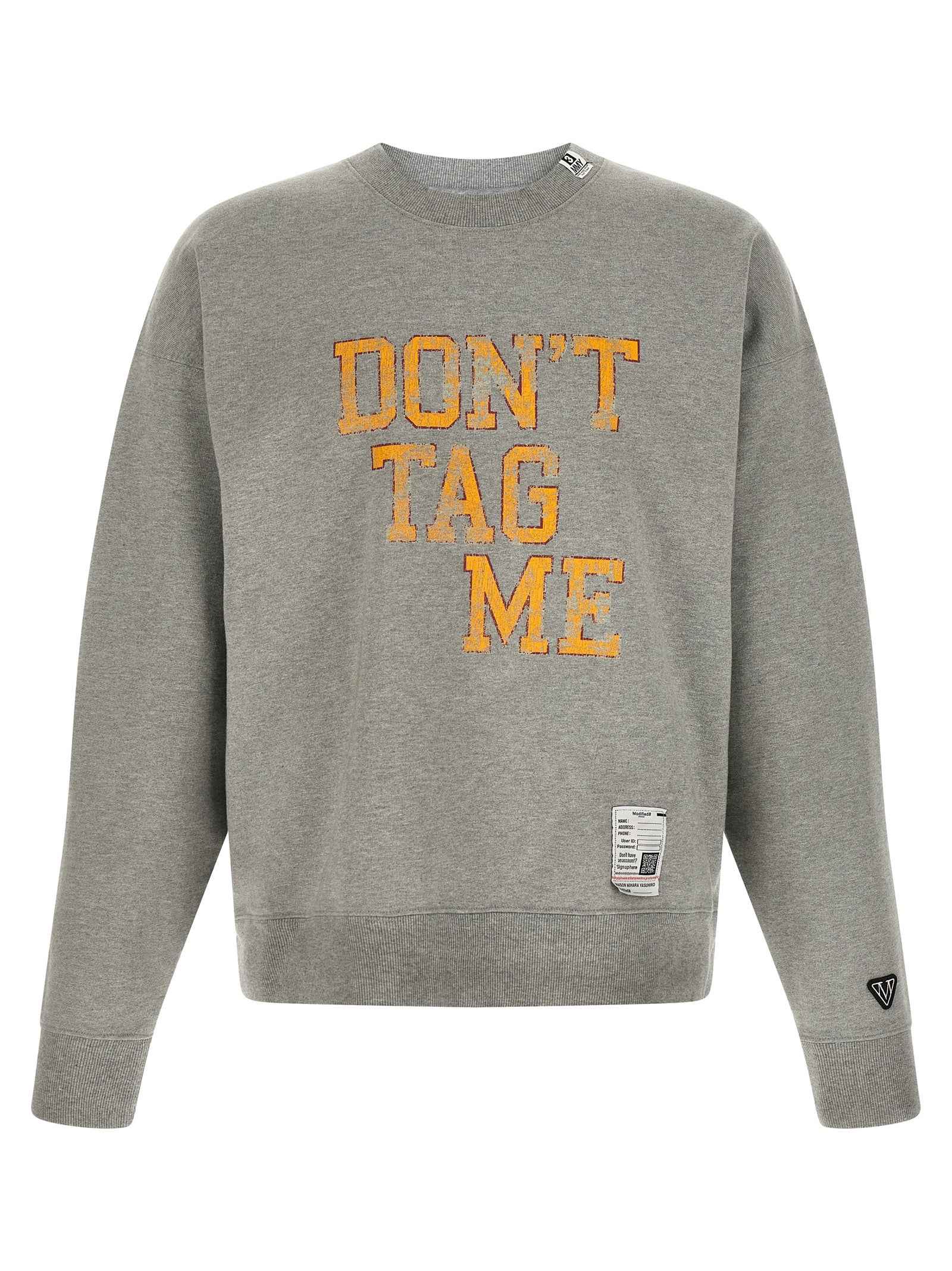 Gray Cotton Sweatshirt