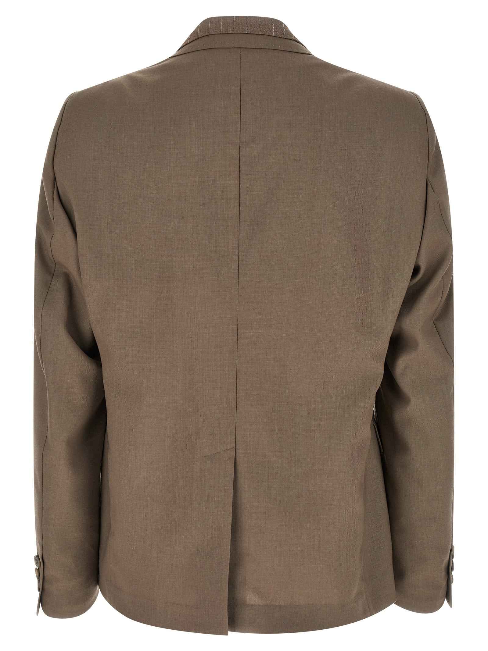 Beige Wool Blazer