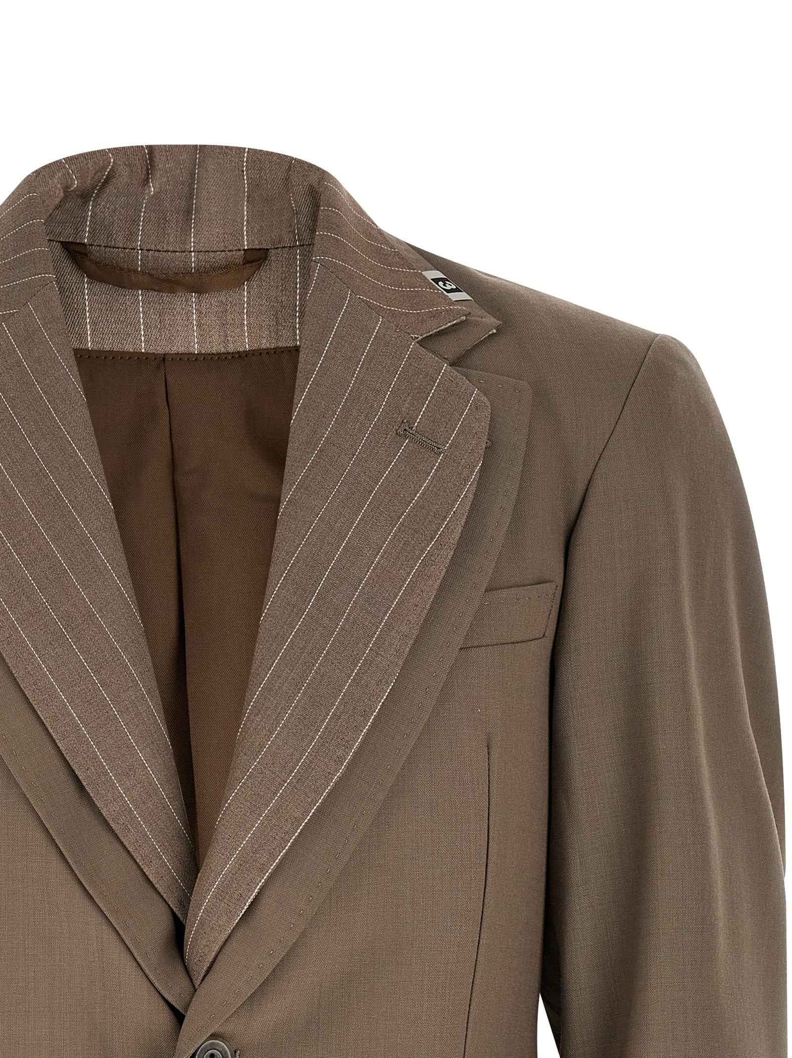 Beige Wool Blazer