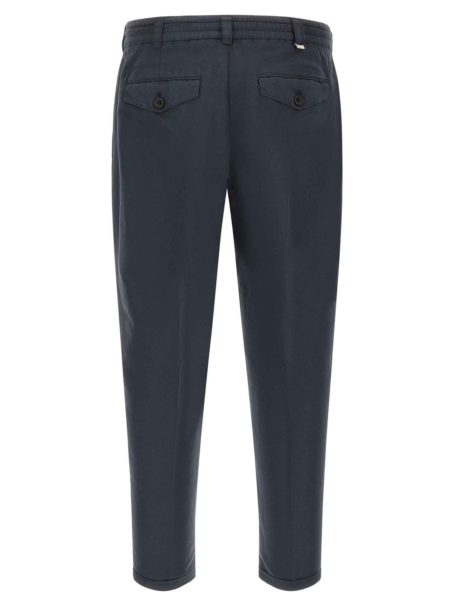 Blue Linen Pants