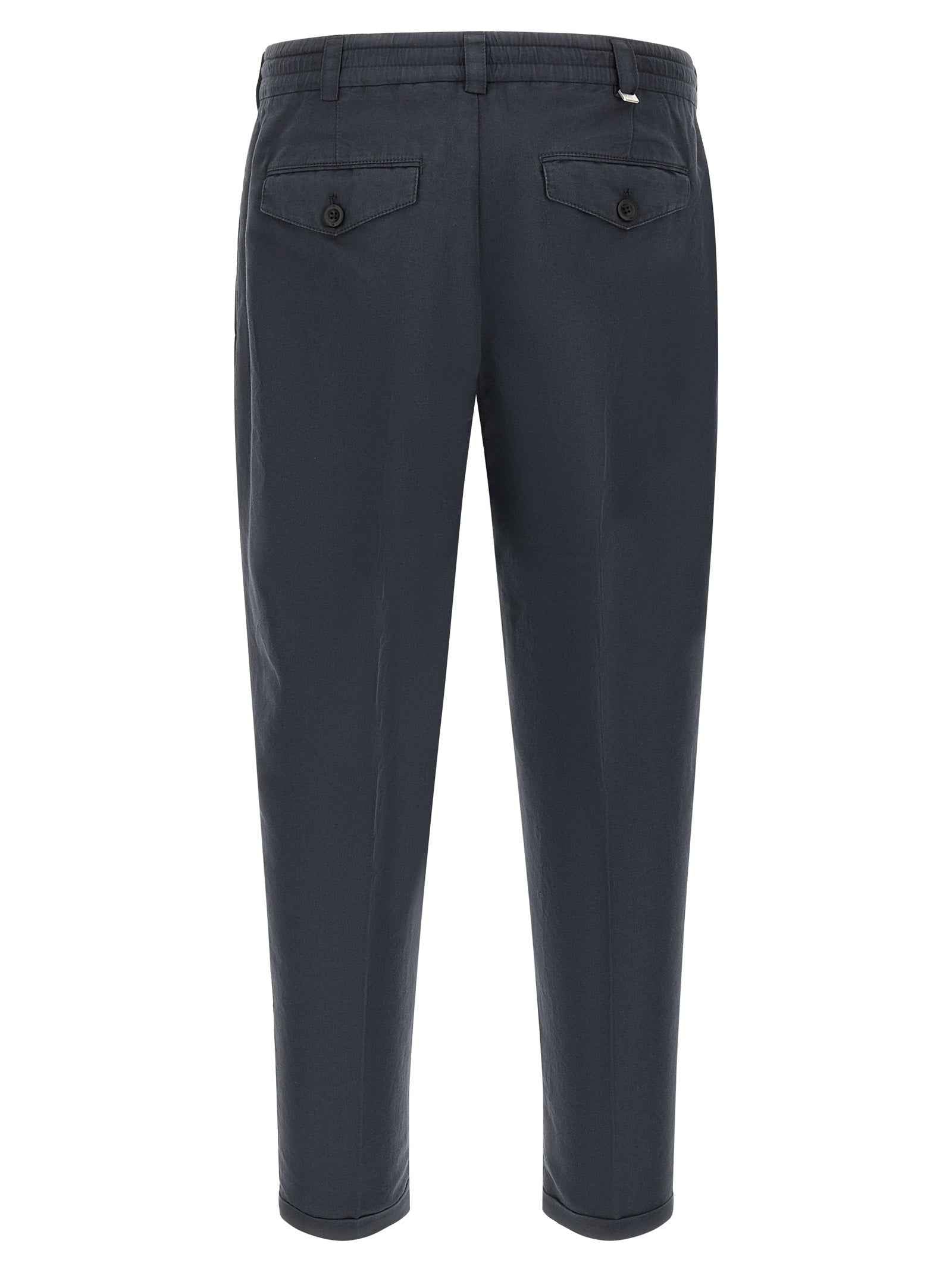 Blue Linen Pants