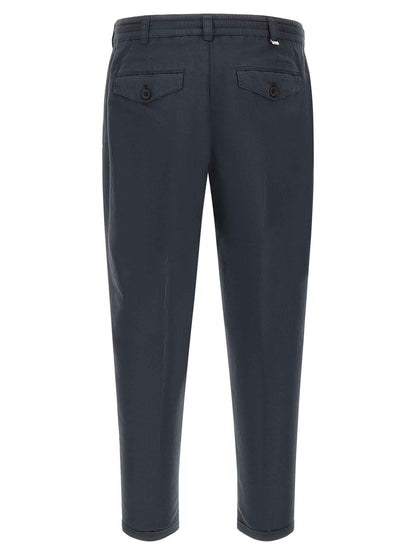 Blue Linen Pants