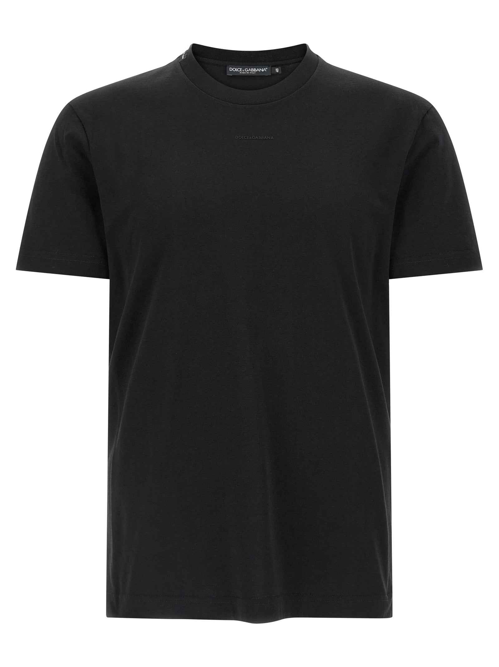 Black Cotton T-Shirt