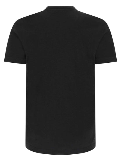 Black Cotton T-Shirt