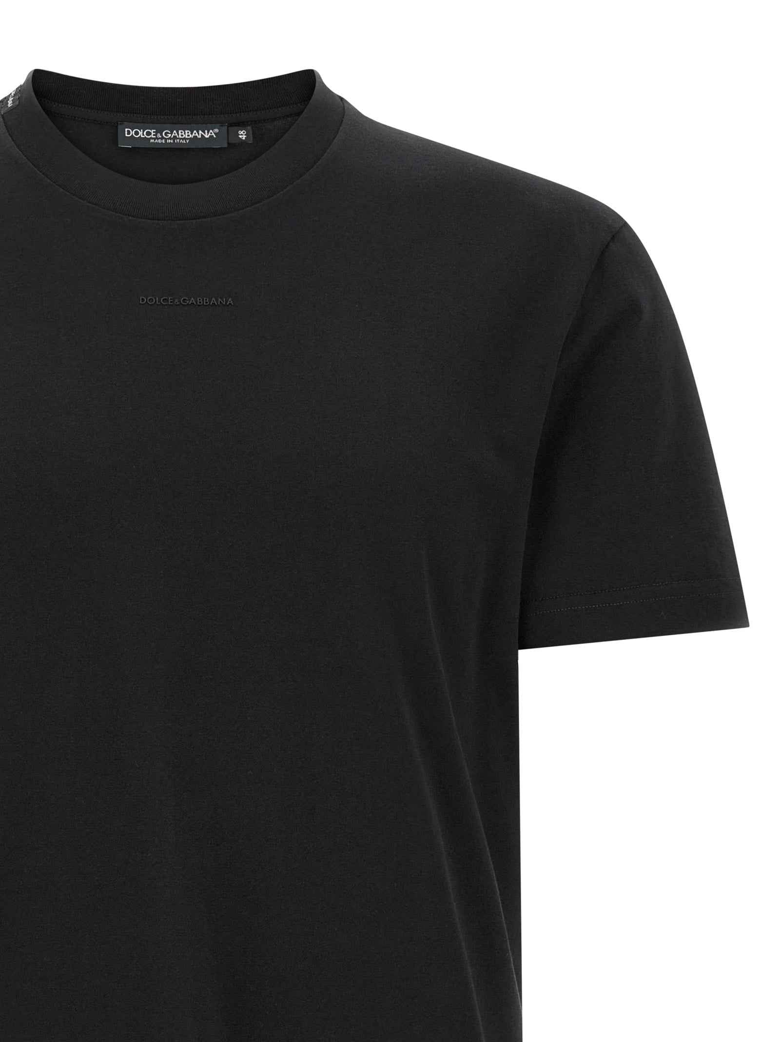 Black Cotton T-Shirt