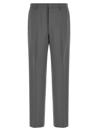 Gray Virgin Wool Two-Piece Suit