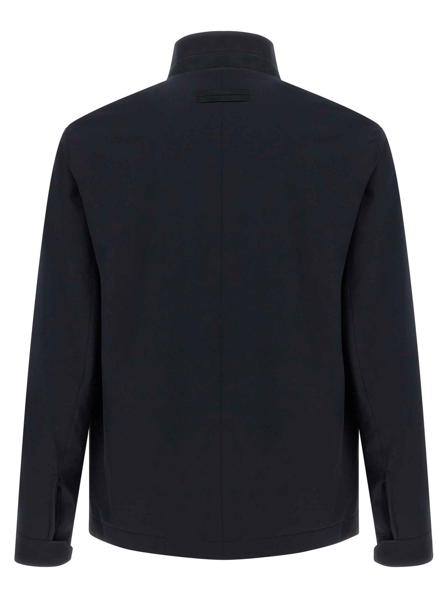 Blue Polyester Jacket