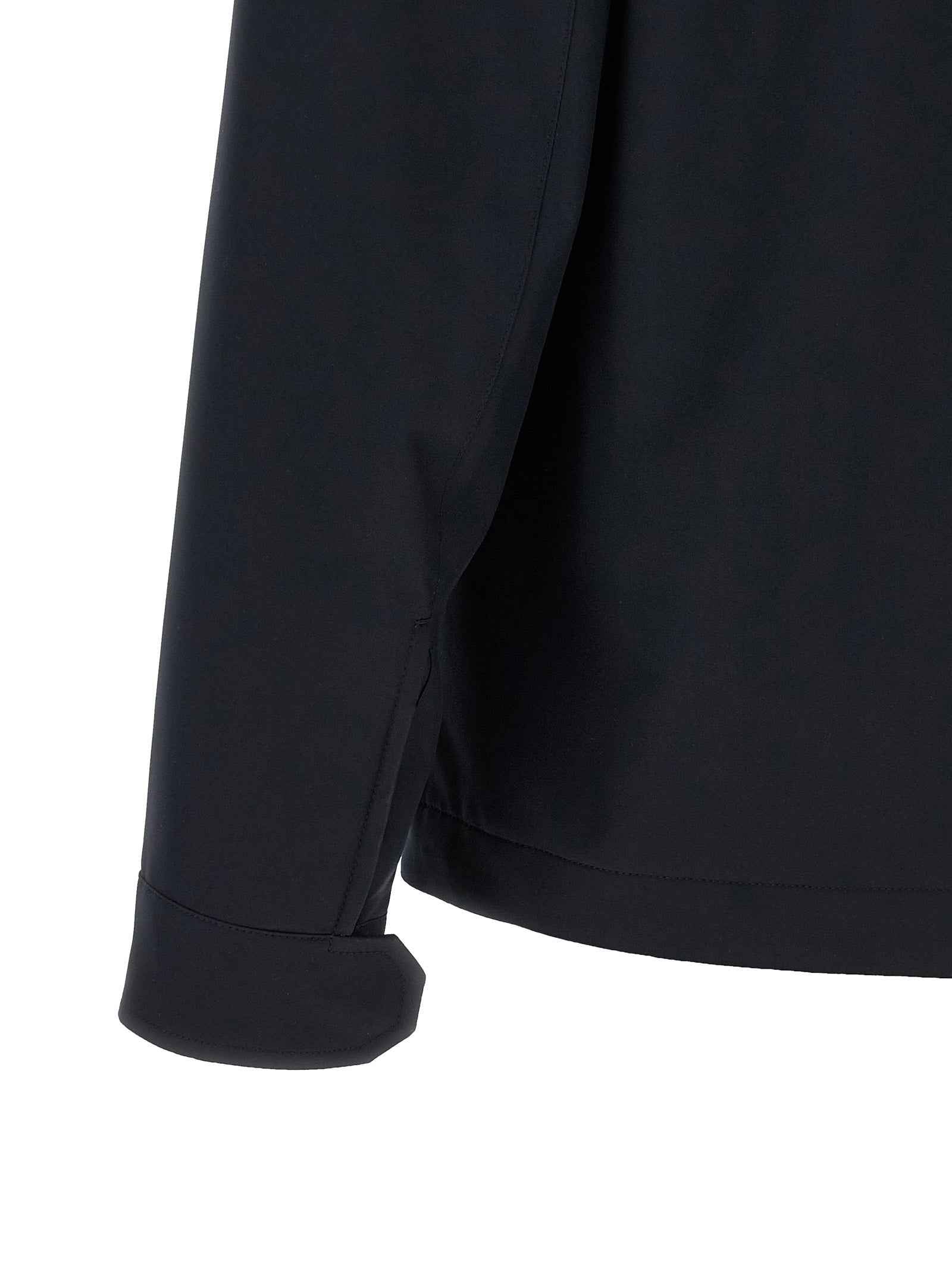 Blue Polyester Jacket