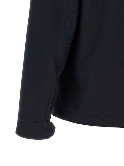 Blue Polyester Jacket