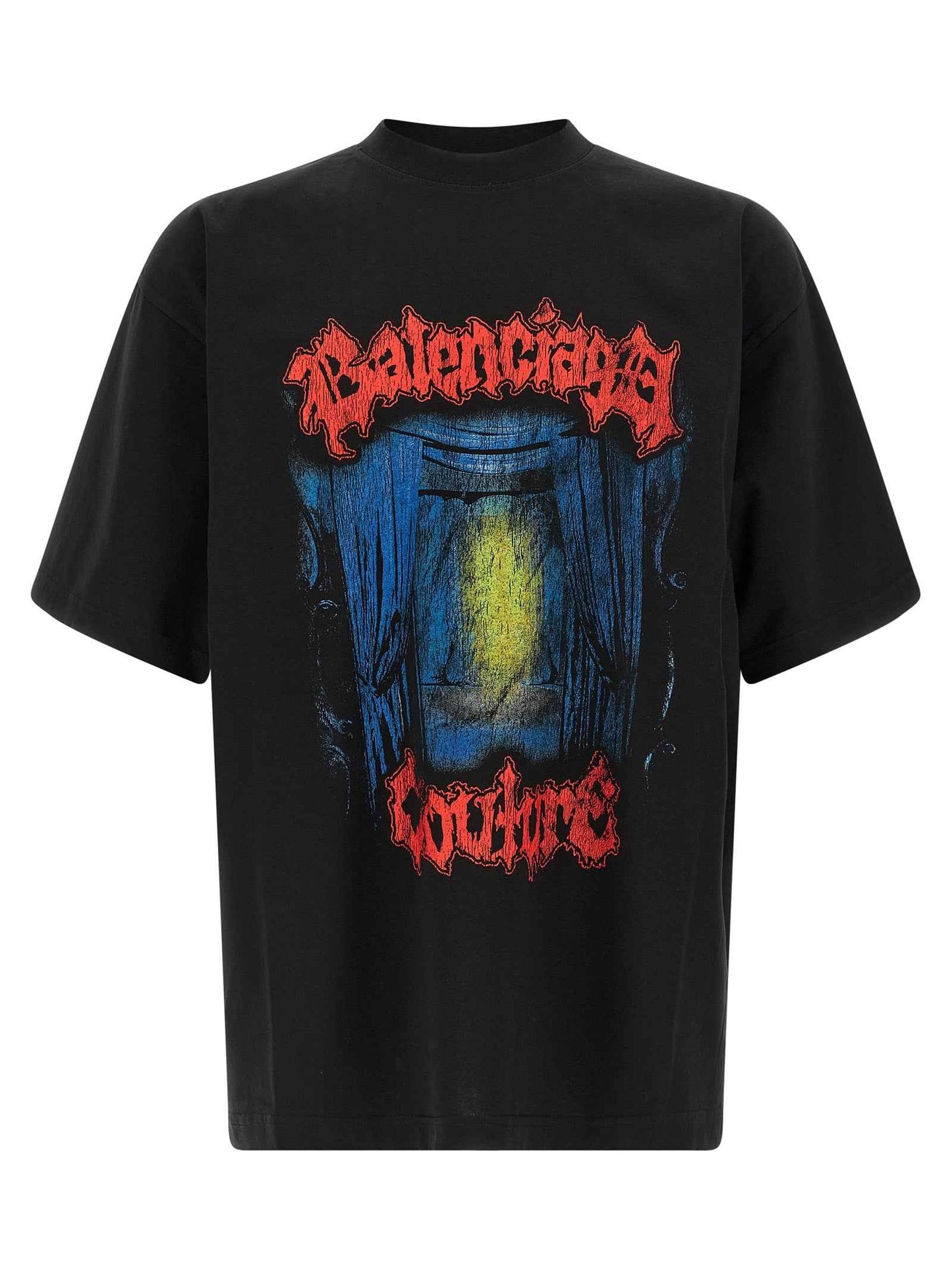 Black Cotton T-Shirt