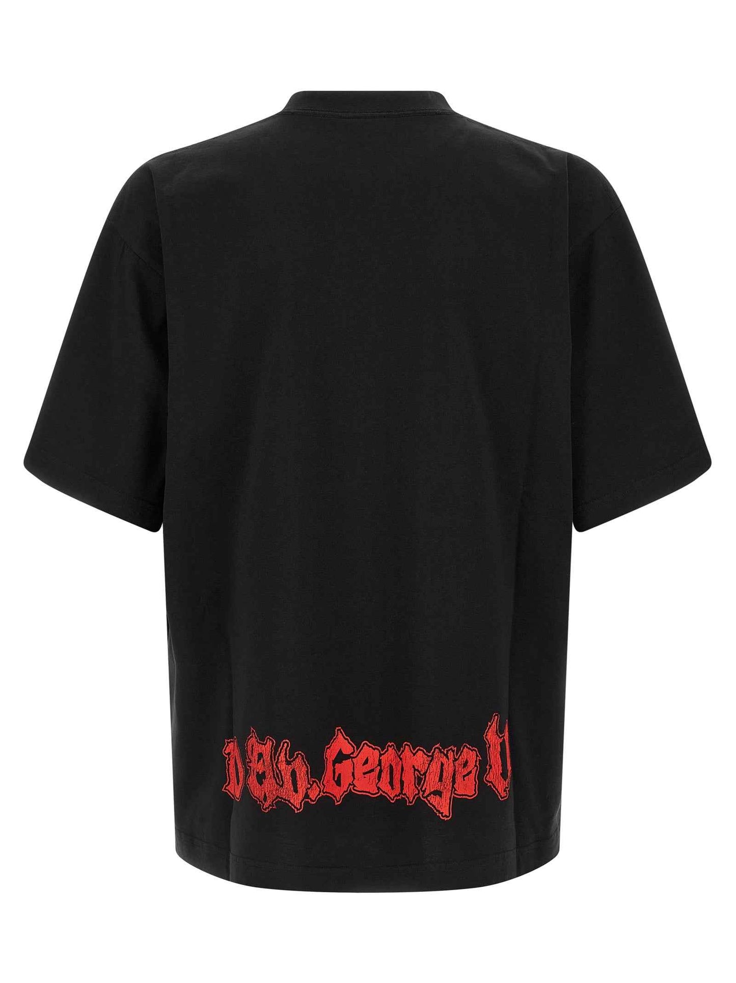 Black Cotton T-Shirt