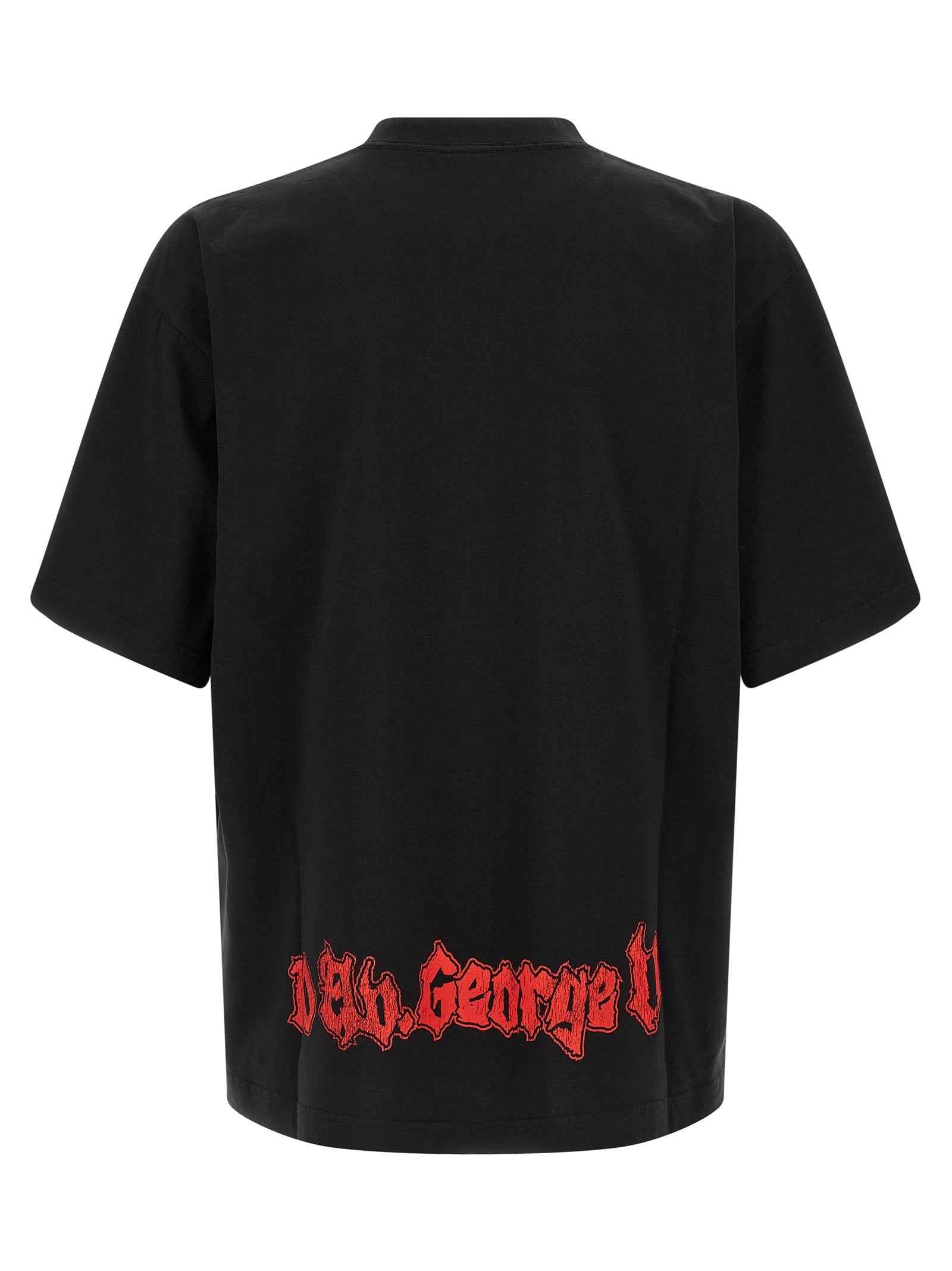 Black Cotton T-Shirt
