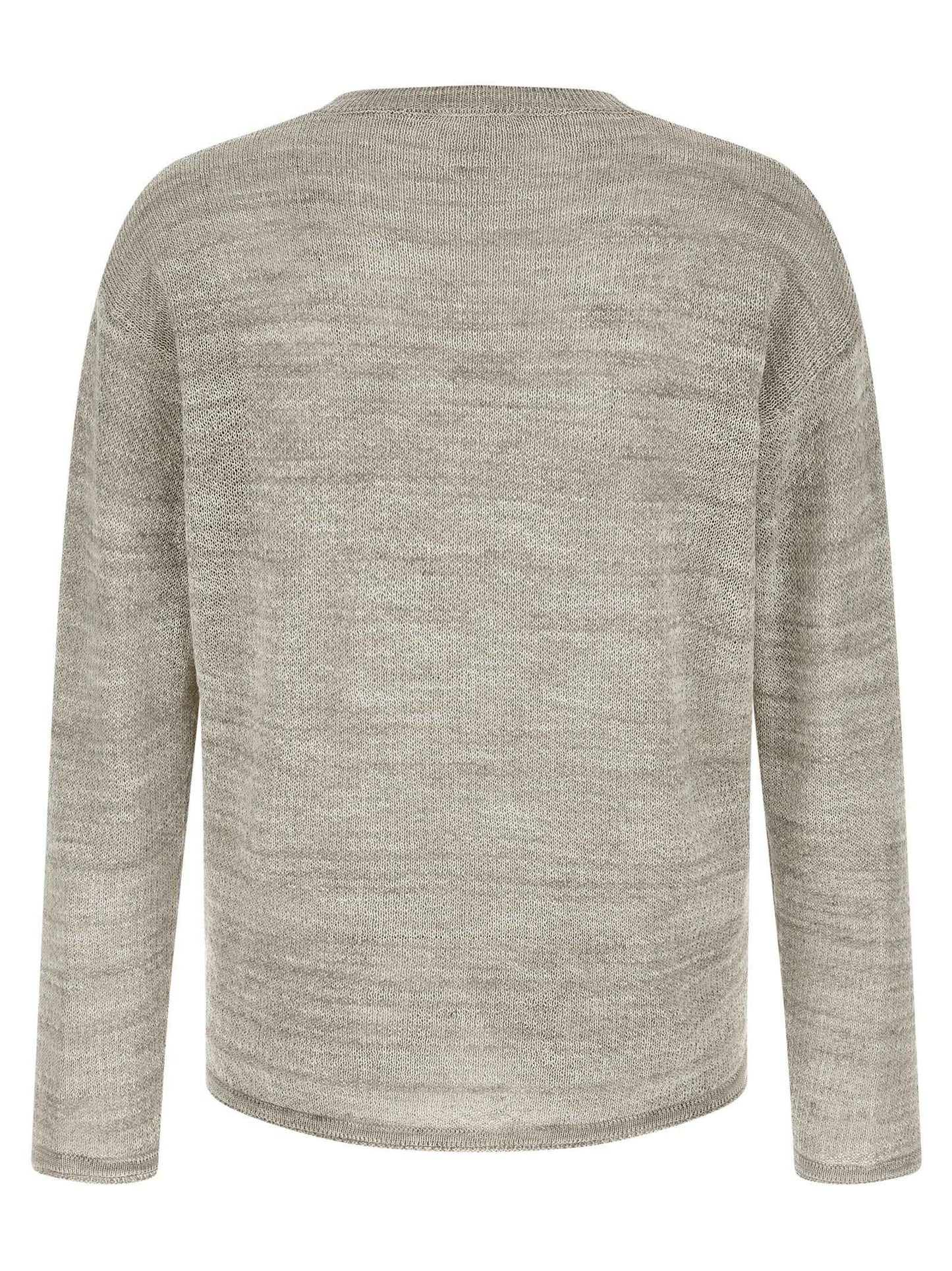 Gray Cotton Cardigan