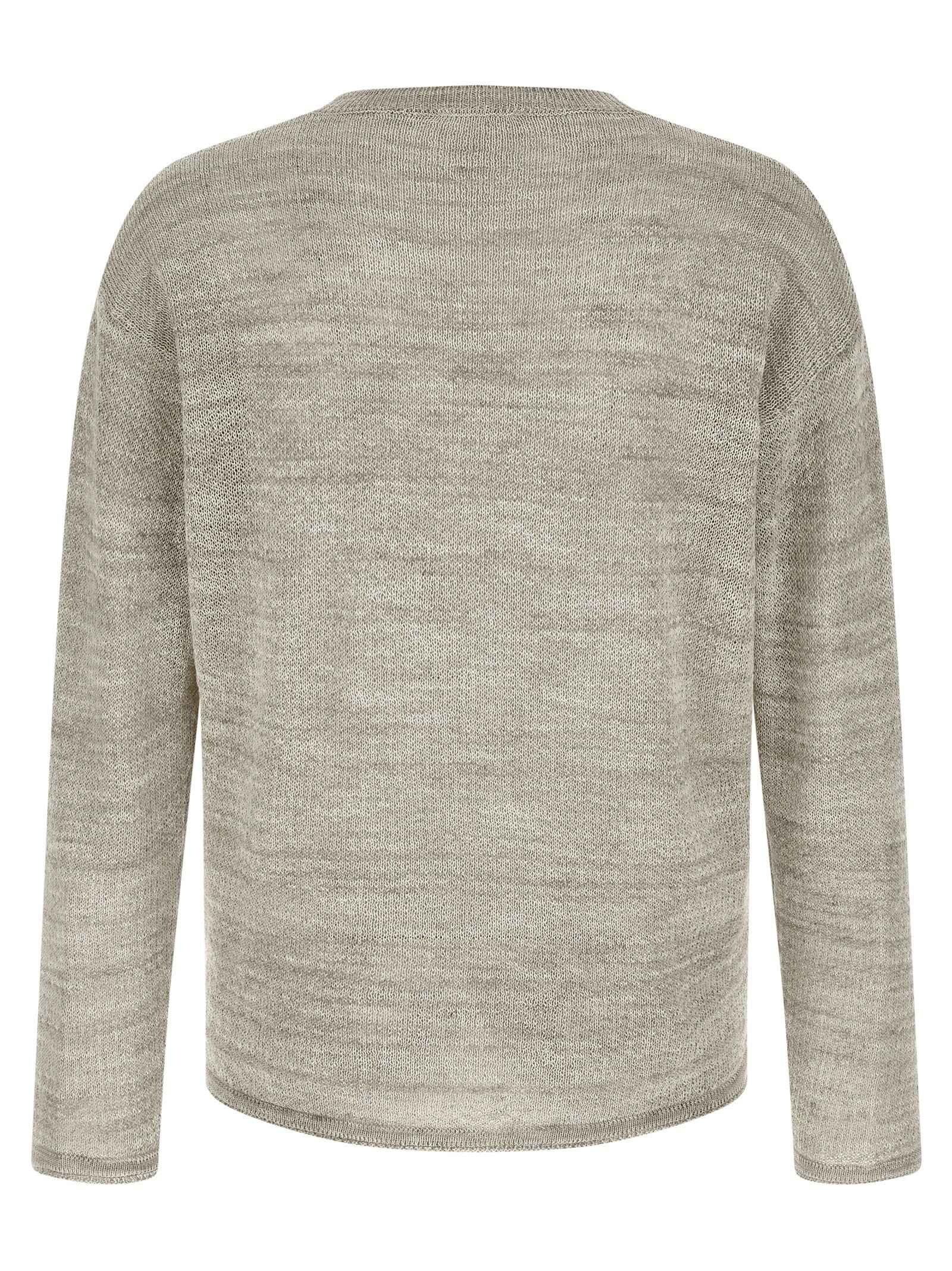 Gray Cotton Cardigan