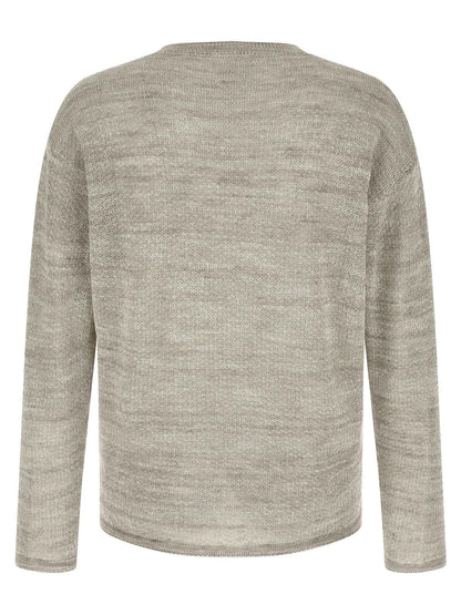 Gray Cotton Cardigan