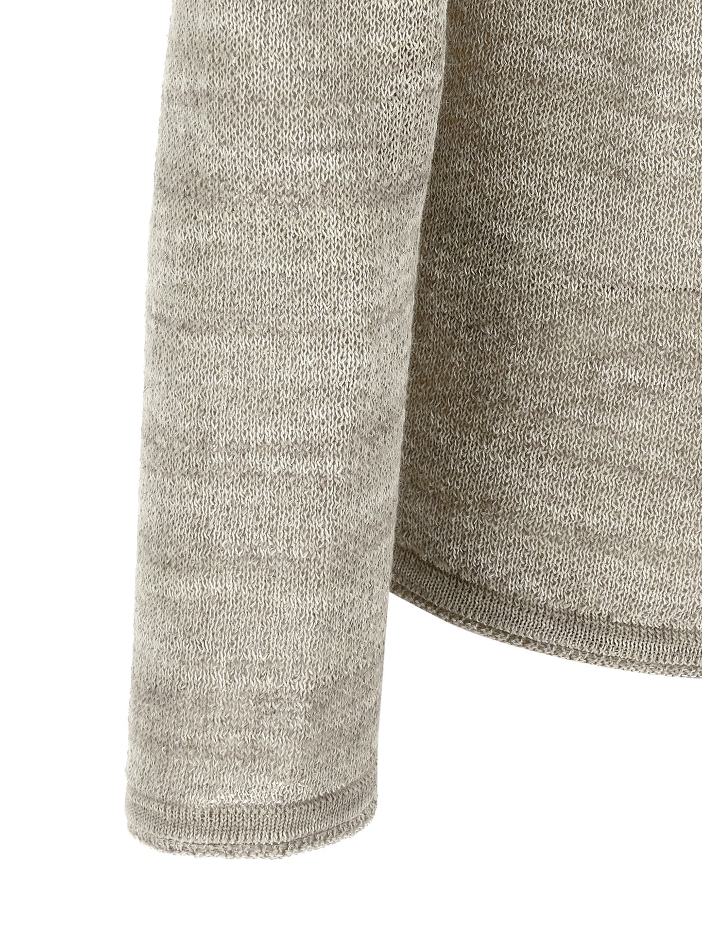 Gray Cotton Cardigan