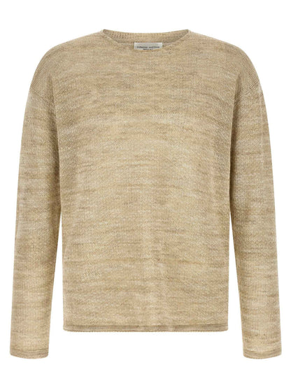 Beige Cotton Cardigan