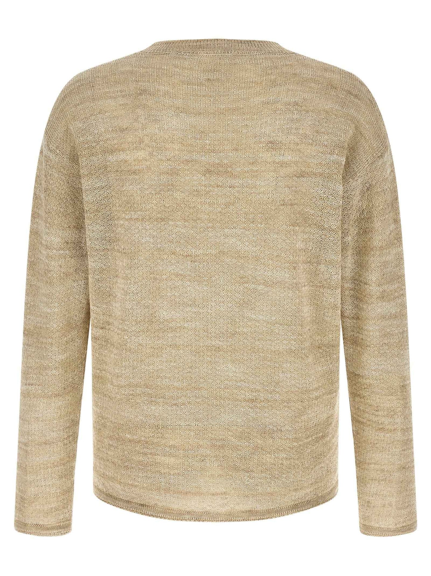 Beige Cotton Cardigan
