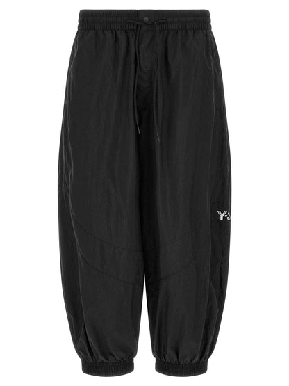 Black Polyamide Joggers (Workout Pants)