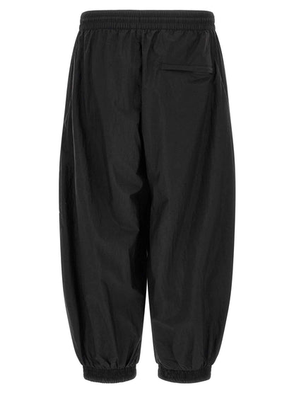 Black Polyamide Joggers (Workout Pants)