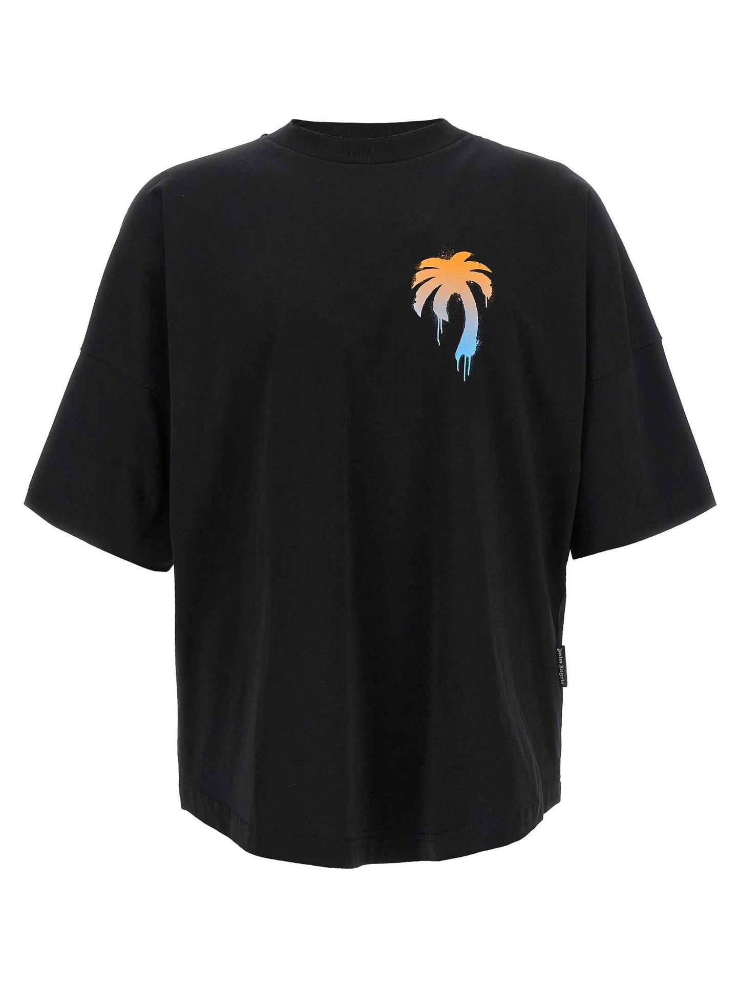 Black Cotton T-Shirt