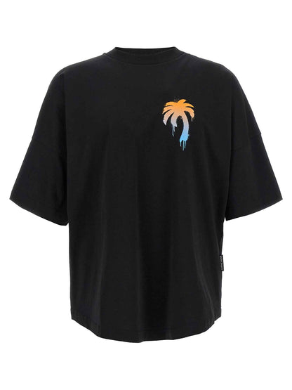Black Cotton T-Shirt