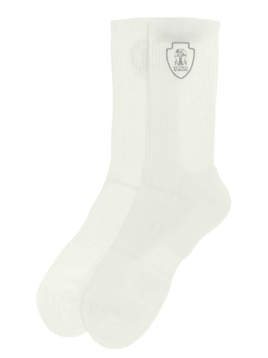 White Cotton Socks
