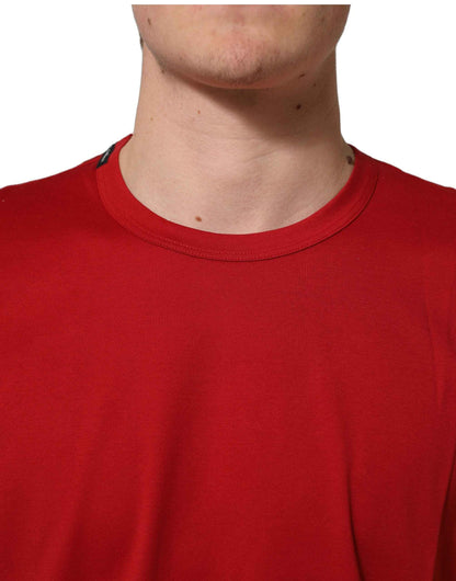Red Goodluck 2023 Cotton Crew Neck T-shirt
