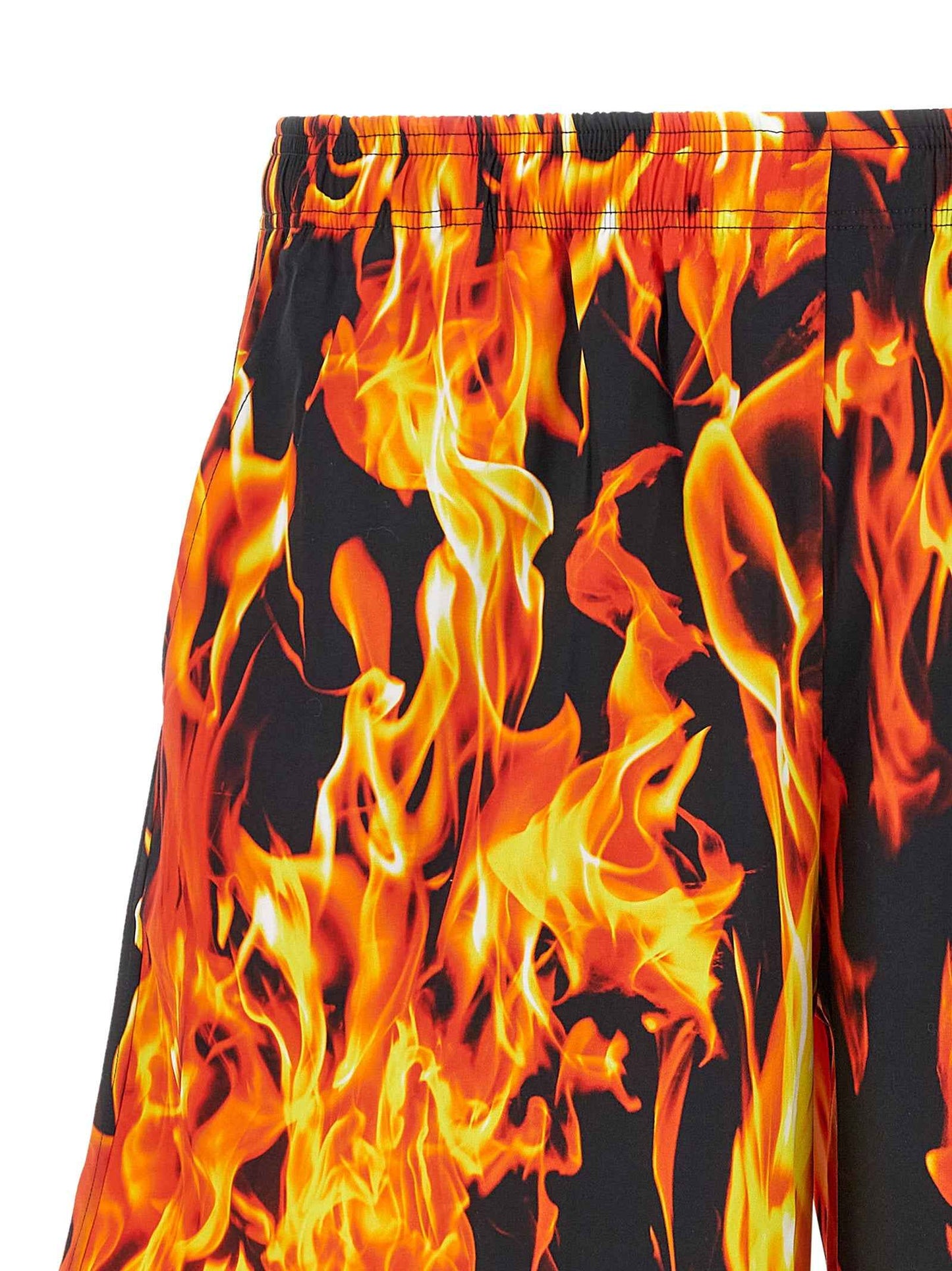 Multicolor Cotton Bermuda Shorts