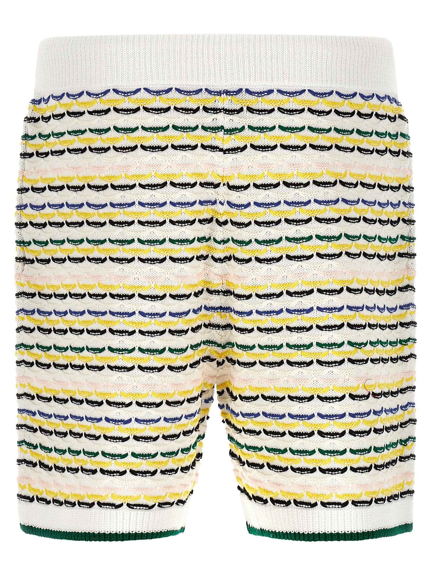 Multicolor Cotton Bermuda Shorts