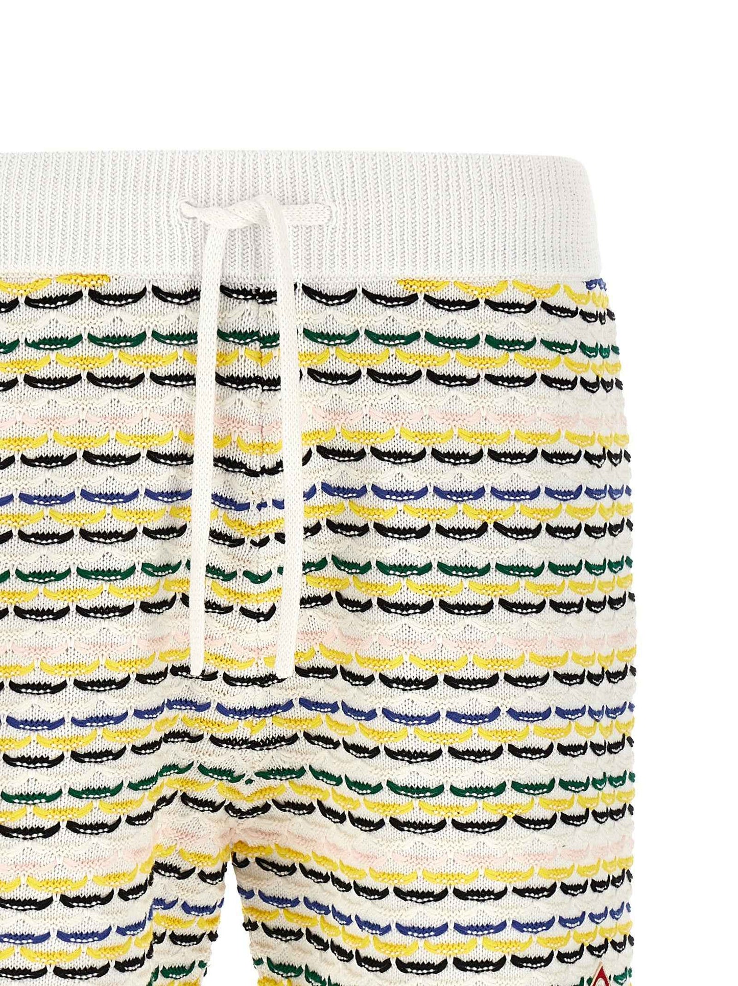 Multicolor Cotton Bermuda Shorts