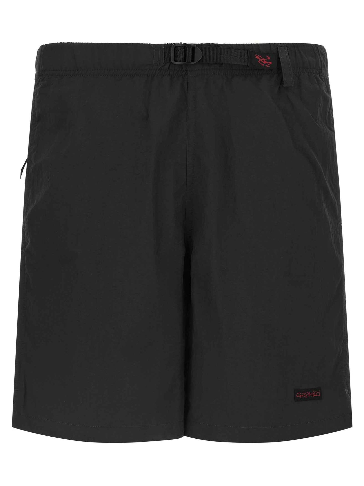 Black Nylon Bermuda Shorts