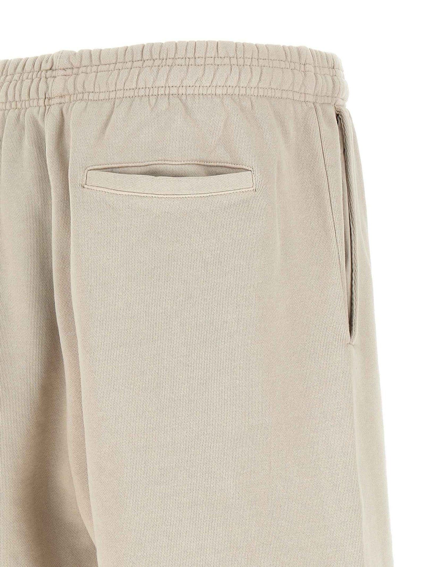 Beige Cotton Bermuda Shorts