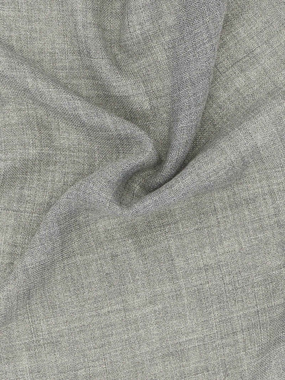 Gray Virgin Wool Scarf