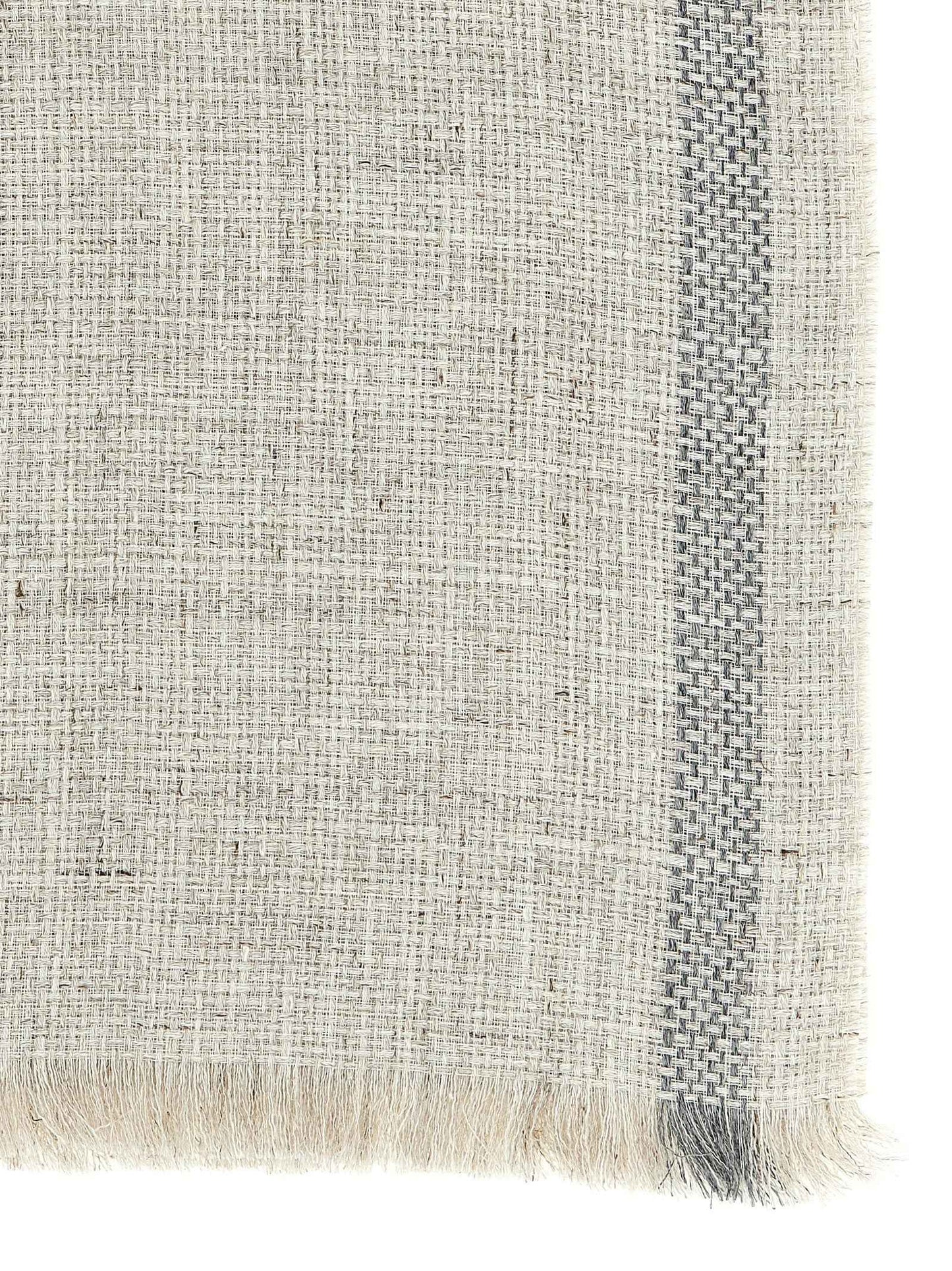 Gray Linen Scarf