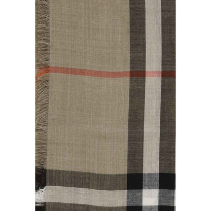 Beige Wool Scarf