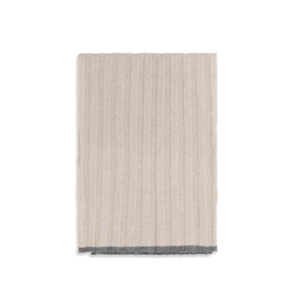 Beige Cashmere Scarf
