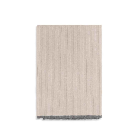 Beige Cashmere Scarf