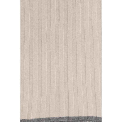 Beige Cashmere Scarf