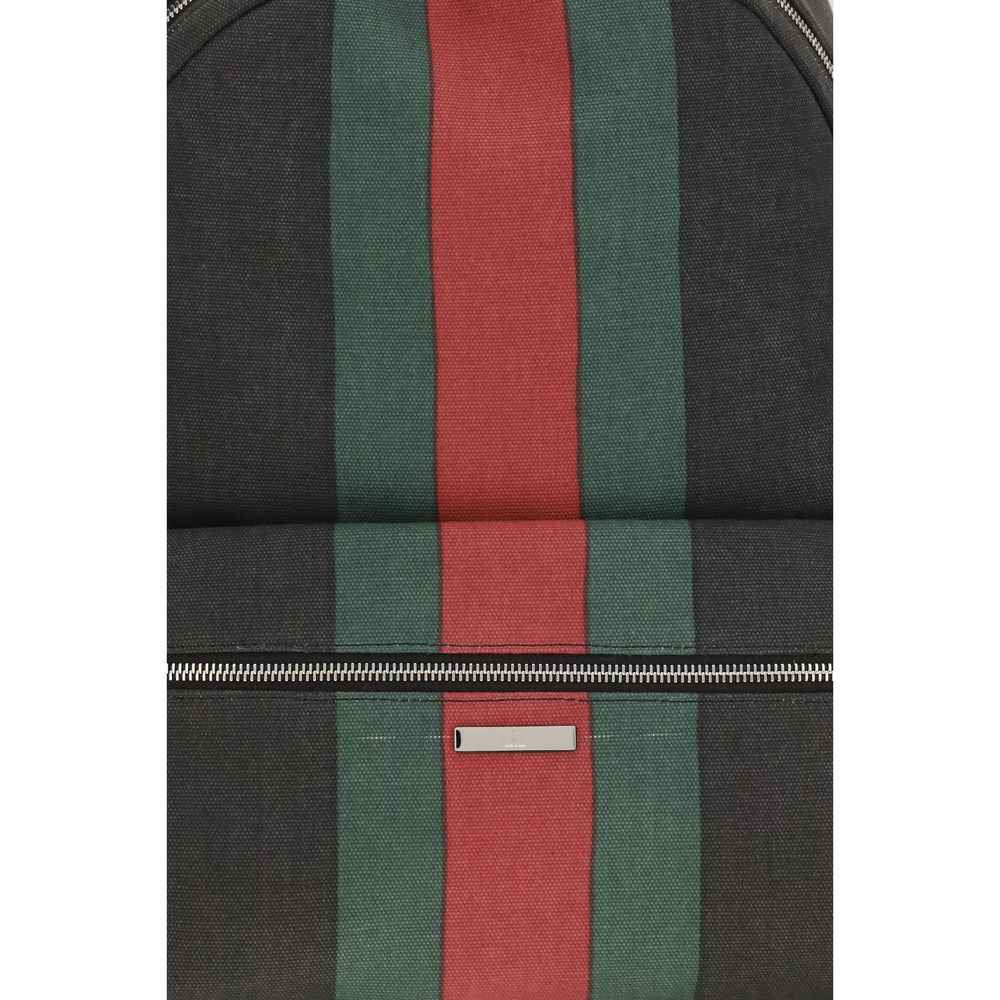 Black Fabric Backpack