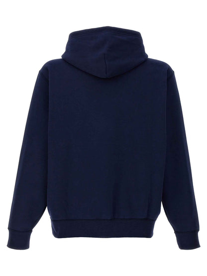 Blue Cotton Sweatshirt