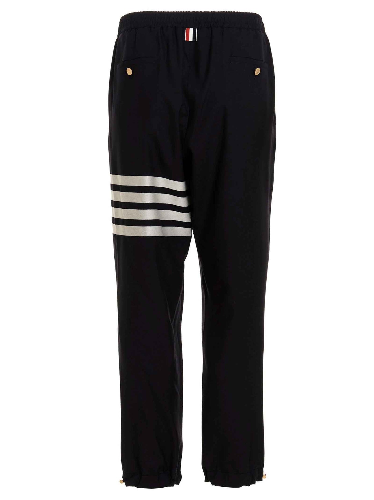 Blue Wool Athletic Pants