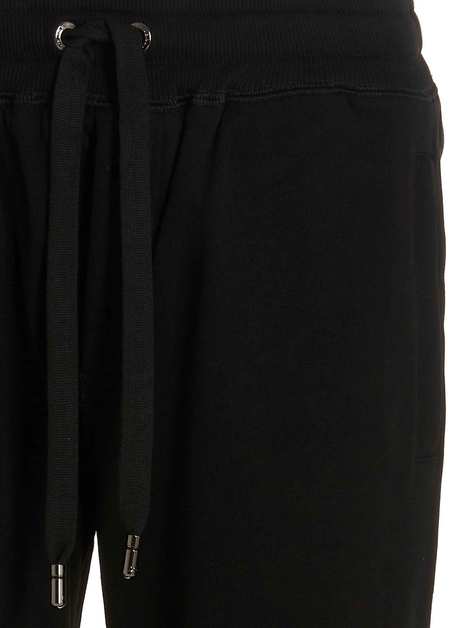 Black Cotton Joggers (Workout Pants)